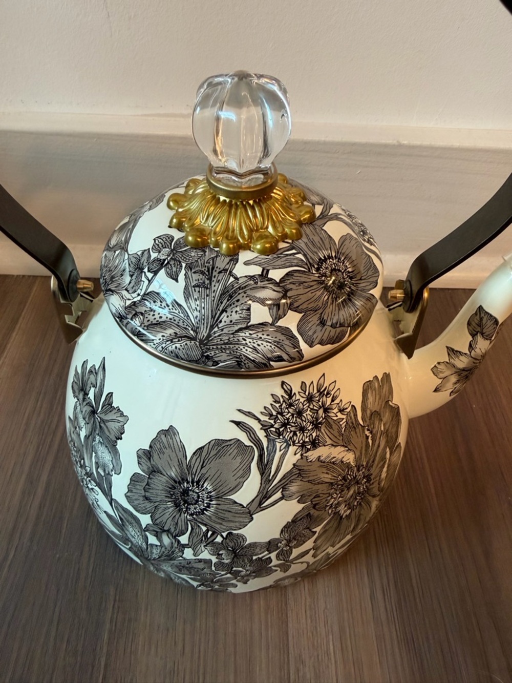 MacKenzie-Childs Sterling English
Garden Tea Kettle, 2-Qt. - Picture 5 of 13